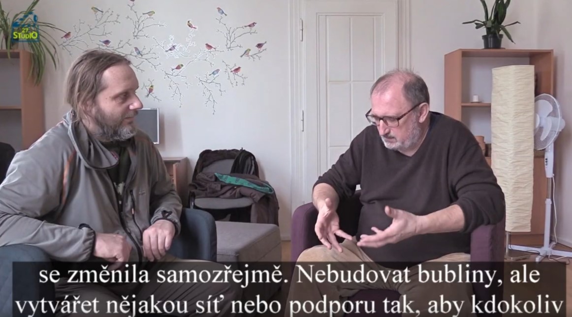 Studio 27 - Jan Pfeiffer - O zrodu komunitních služeb u nás