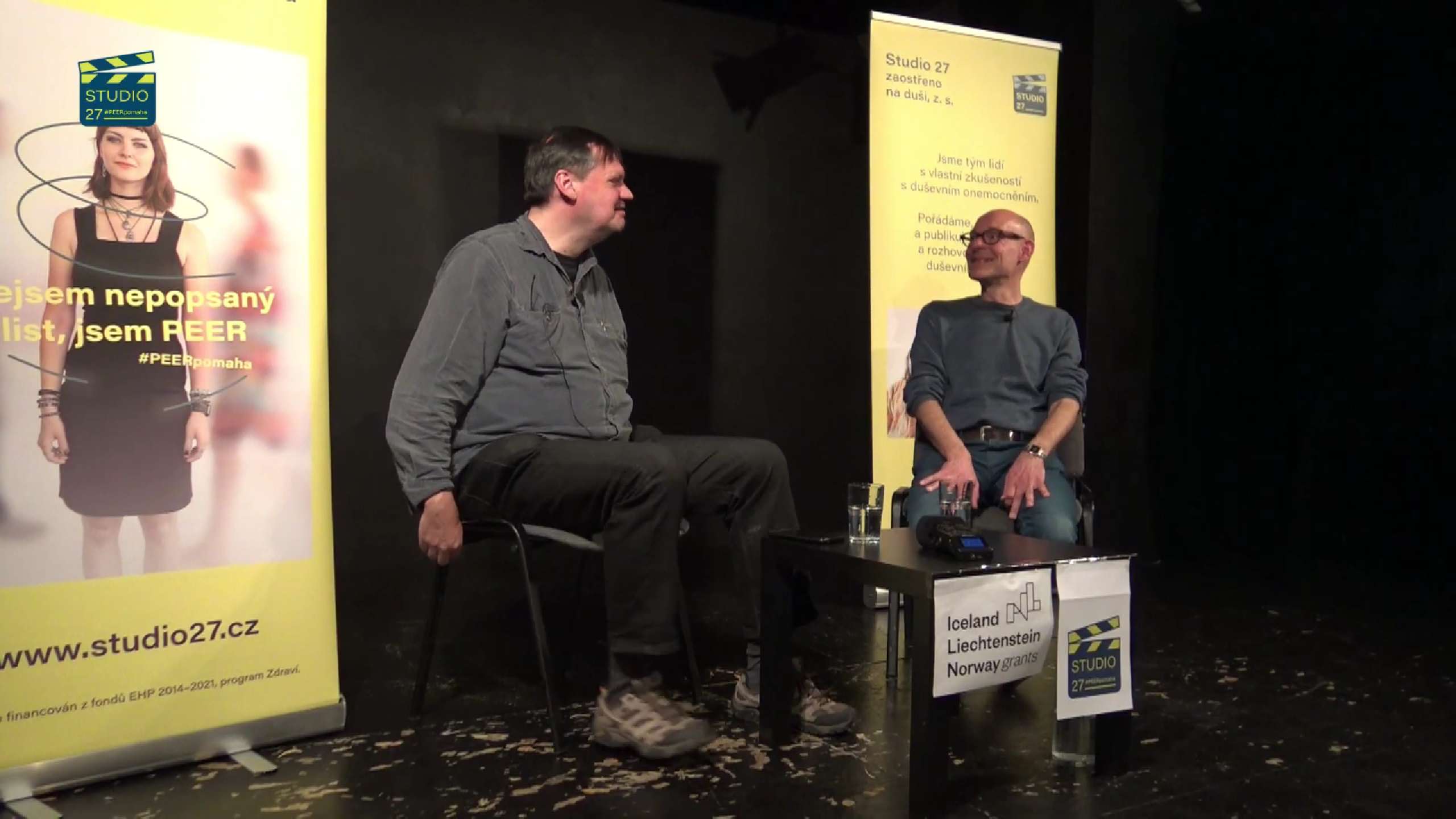Studio 27 - #PEERpomaha - Beseda - Michal van der Laan - Dlouhá cesta k peerství